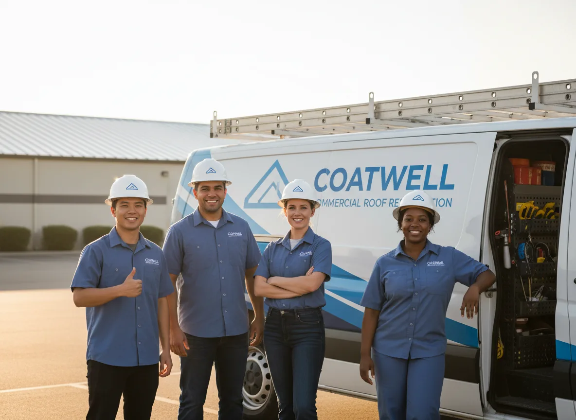 Commercial roof coating company in Caney, OK